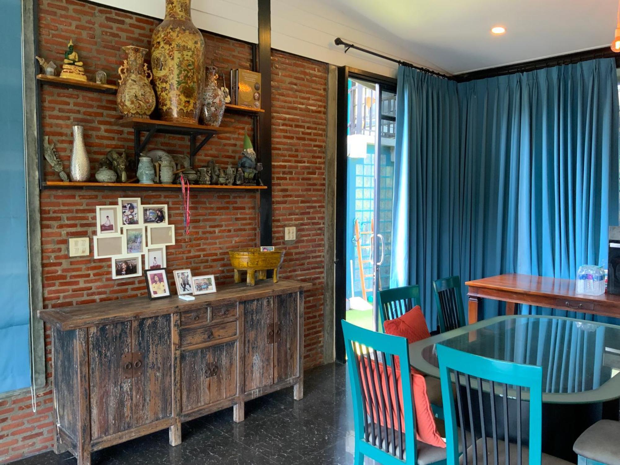 Morocco Blue Cafe By Chilong River Farm Resort Muang Kosum Exterior foto